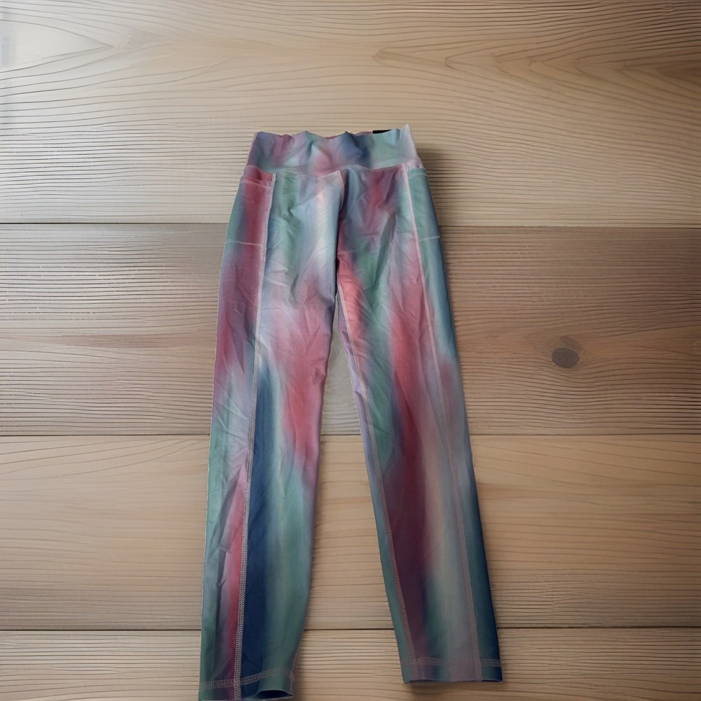 DSG Girls XL 16 Momentum Leggings Lot 2 High Rise Ice Pop Ombre  Whimsical